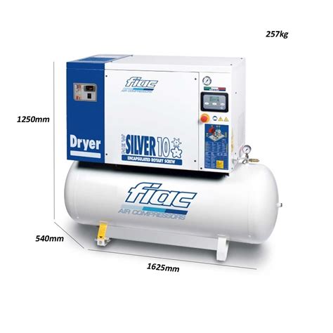 Compressore Fiac New Silver D Rotativo A Vite Trasmissione A