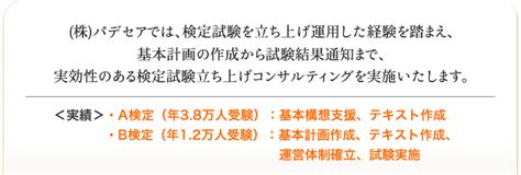 検定試験立ち上げコンサルティング コンサルティング パデセア 公式サイト