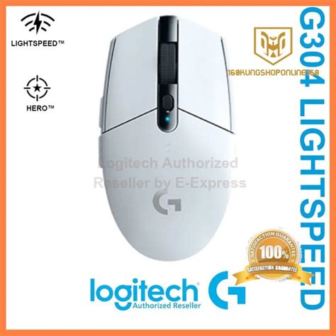 ใครยังไม่ลอง ถือว่าพลาดมาก Logitech G304 L Htspeed Wireless Gaming Mouse White เม้าส์สำหรับ