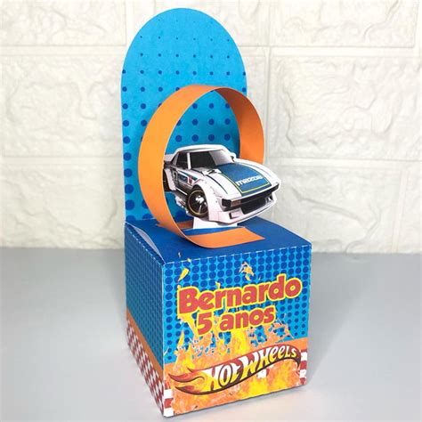 Kit Festa Lembrancinha Personalizados Hot Wheels Elo