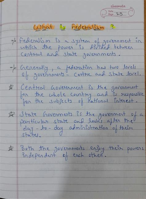 Solution Ncert Class Th Political Science Chapter Federalism