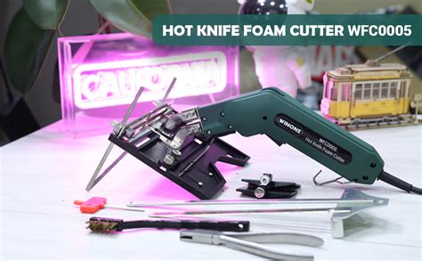 WINONS Hot Wire Foam Cutter With Sled And Ruler 200W WFC 0005 Styrofoam Cutter Also Can Be Used