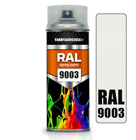 LAKIER SPRAY AKRYLOWY RAL 9003 BIAŁY SYGNAŁOWY za 18 80 zł z WROCŁAW