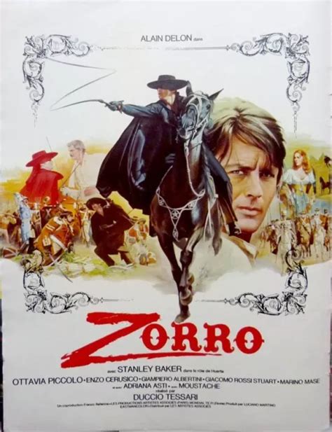 Film Zorro Alain Delon Coupure De Presse Page French