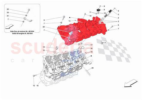 Cylinder Heads Lh Head Parts For Ferrari Sf90 Stradale Usa Scuderia