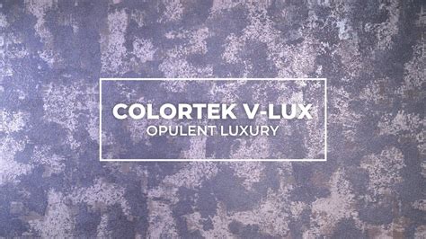Colortek V-Lux | Application Video - YouTube