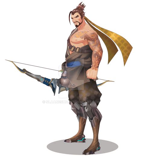 Hanzo Shimada PNG by SlaaneshG on DeviantArt