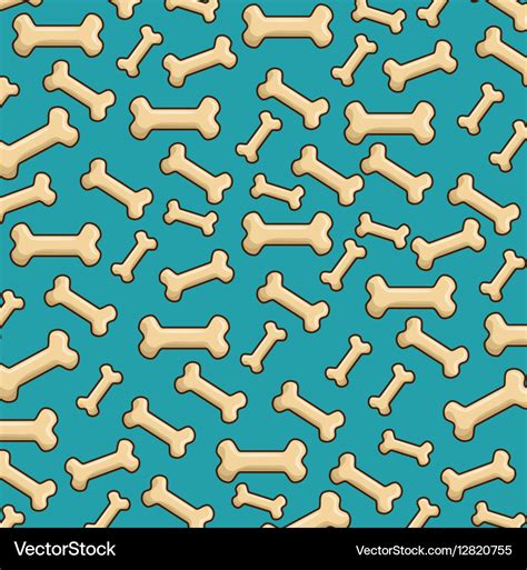 Bones background pattern icon Royalty Free Vector Image