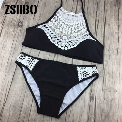 Zsiibo Sexy Rendah Pinggang Bikini Wanita Maillot De Bain Femme Baju