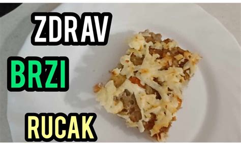 Gotov za tren oka Jednostavan recept za zdrav brzi ručak Znam Da Ne