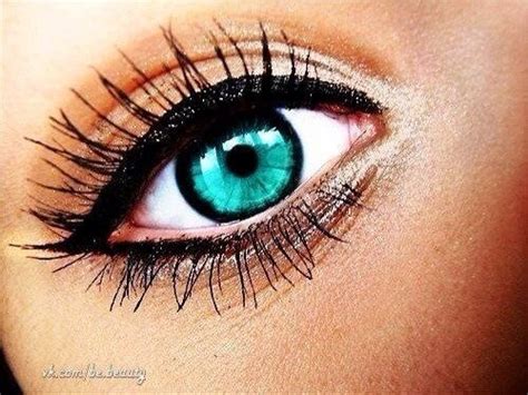 Секреты красивых глазок. | Blue eye makeup, Eye makeup, Beautiful eyes