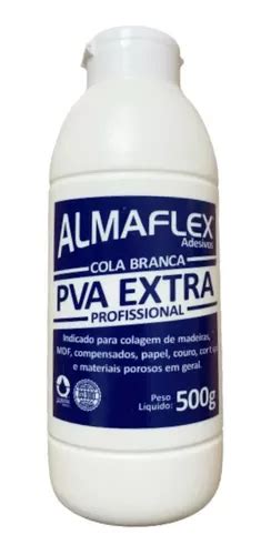 Cola Branca Pva Extra Profissional 500g Almaflex MercadoLivre