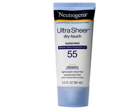 NEUTROGENA ULTRA SHEER SPF55 3OZ - Walmart.com