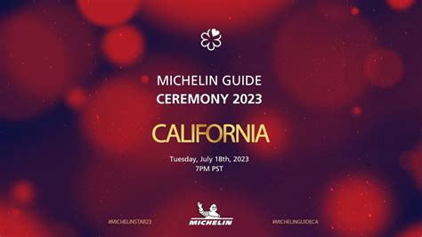 Discover The Michelin Guide Selection For California Youtube