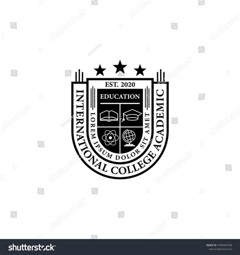 University College School Academy Crest Logo Stock Vector (Royalty Free) 1599954706 | Shutterstock