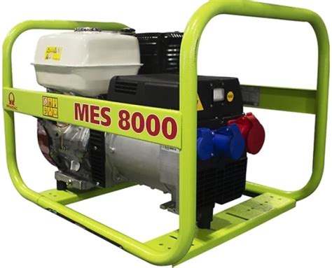 Grupo electrógeno profesional PRAMAC MES8000 trifásico