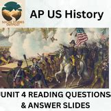 APUSH Unit Four Reading Guide Answer Slides For AMSCO 2020 Edition