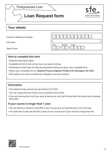 Loan Request Form Free Manual Templates