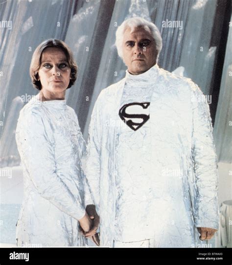 Superman Year: 1978 UK Marlon Brando, Maria Schell Director Stock Photo ...