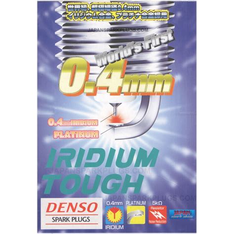 JAPANSPARKPLUGS - DENSO IRIDIUM TOUGH VKH20