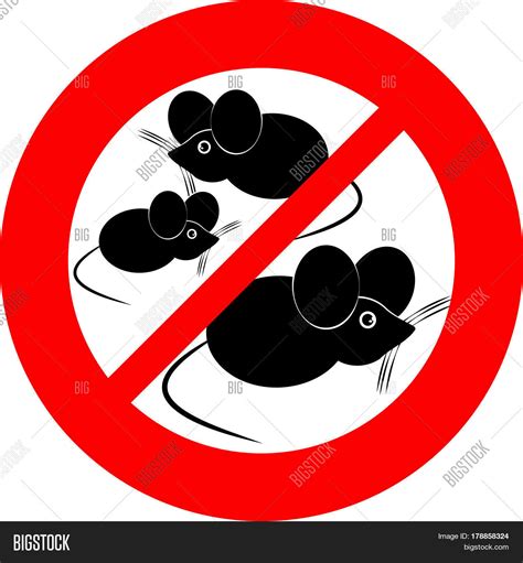 No Mouse Symbol On Vector And Photo Free Trial Bigstock