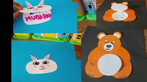 Diy Paper Craftdiy Easy Craft Ideaseid Card Ideaskids Crafthow To