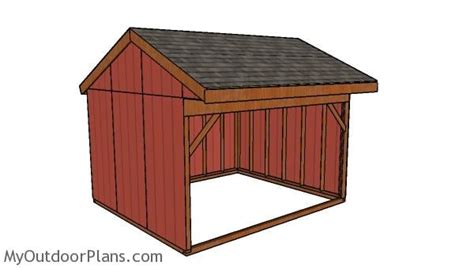 X Field Shed Roof Plans Myoutdoorplans