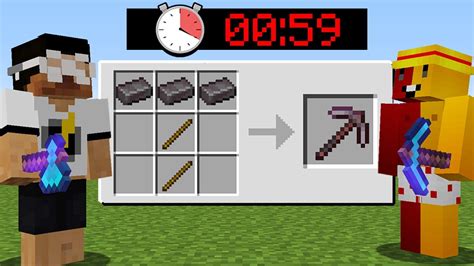 Quem Fizer O Crafting Primeiro Vence No Minecraft Youtube