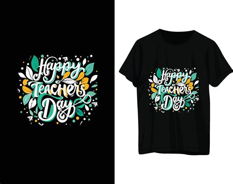 Happy Teacher S Day Tshirt Design 29569726 Vector Art At Vecteezy