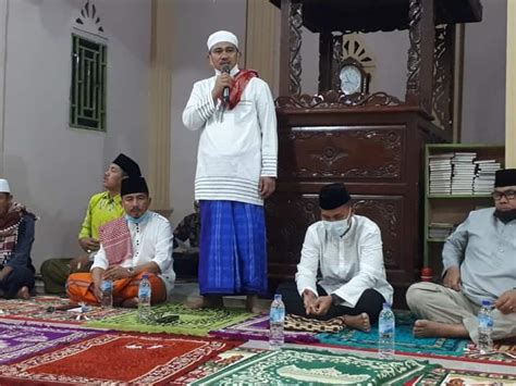 H Mashuri Sp Me Bupati Bungo Safari Ramadhan Di Mesjid Nurul Iman Dusun