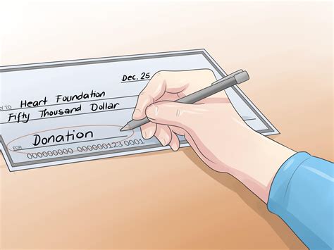 How To Write A Check Steps With Pictures Wikihow