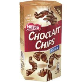 Schokolade Nestle Choclait Chips Classic 115 G Drogeriedepot De