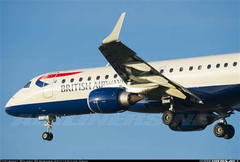 Embraer 190sr Erj 190 100sr British Airways Ba Cityflyer Aviation Photo 2765157