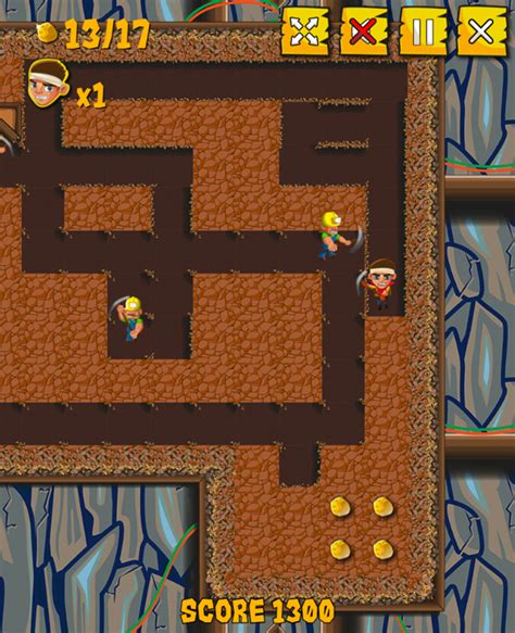 🕹️ Play Nugget Seeker Adventure Game: Free Online Gold Miner video Game ...