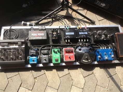 Joe Bonamassa Pedalboard Guitar Rig Guitar Collection