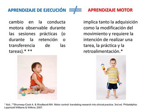 Aprendizaje Motor Ppt