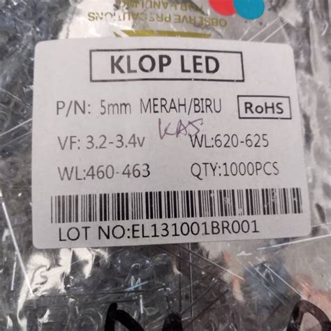 merah led  colors red blue shopee malaysia