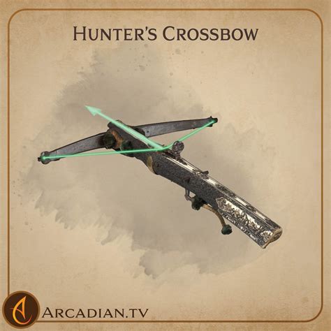 Hunters Crossbow DnD New Magic Item Arcadian Media