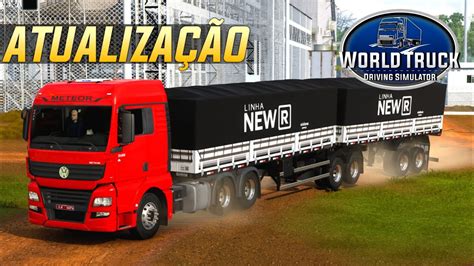 É HOJE Nova Atualização Word Truck Driving Simulator Novidades