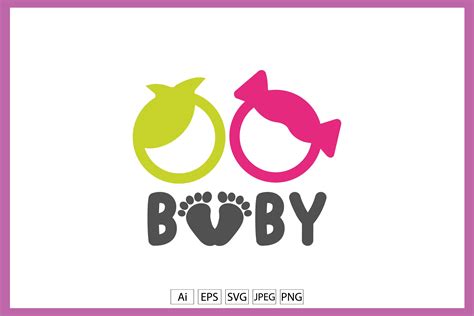 Logo Design Baby Graphic By World Of Graphics · Creative Fabrica