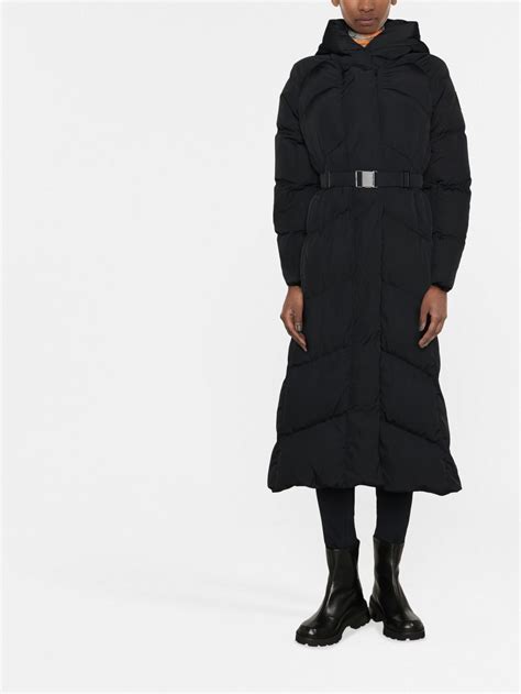 Canada Goose Marlow Belted Puffer Coat Black Farfetch