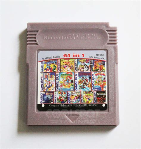 Game Boy / Game Boy Colour Cartridge (61 Games in 1) – Cool Spot Gaming