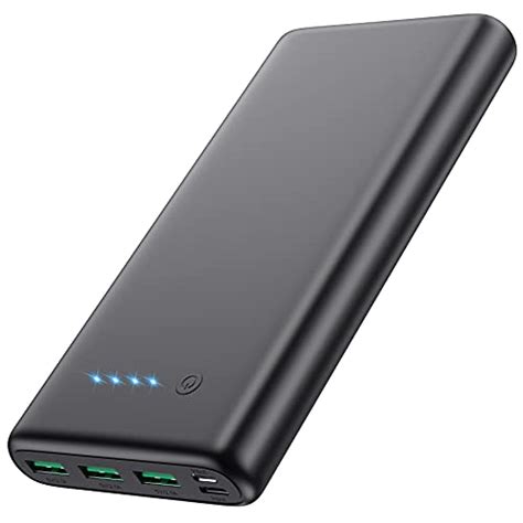 QTshine Batería Externa 36800 mAh Gran Capacidad Power Bank Carga