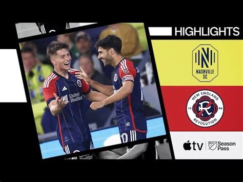 Nashville SC Vs New England Revolution Full Match Highlights June