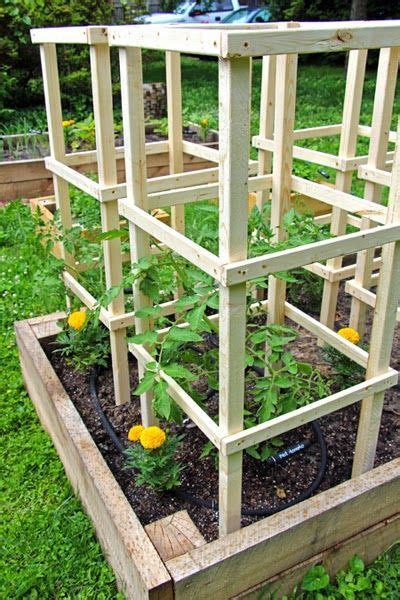 Some Like A Project Wooden Tomato Cages Tomato Garden Tomato Cage