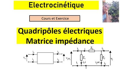 les quadripôles matrices impédances YouTube