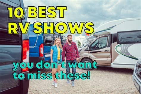 10 Best RV Shows You Absolutely Cannot Miss in 2024