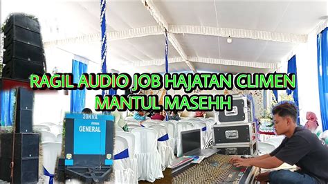 Ragil Audio Sound System Job Hajatan Kecil Konfigurasi Box Baru Masehhh