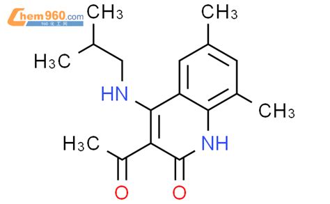 145504 58 1 2 1H Quinolinone 3 Acetyl 6 8 Dimethyl 4 2 Methylpropyl