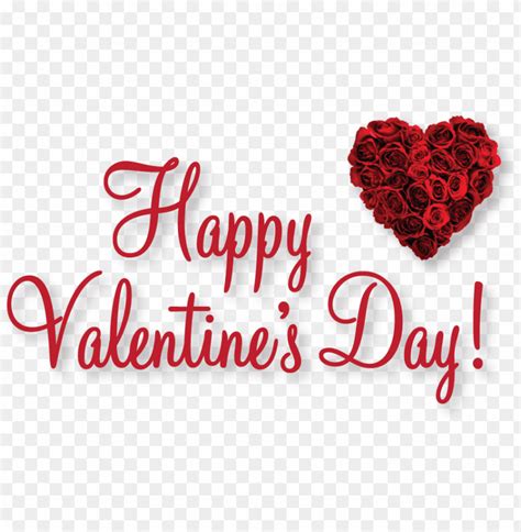 Happy Valentine Day Png Transparent With Clear Background Id Toppng